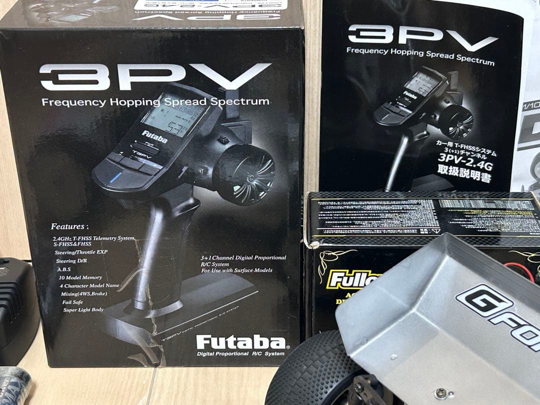 タミヤ DT-03 オプション多数 MX-4 ボディ 3PV メカ付き セット