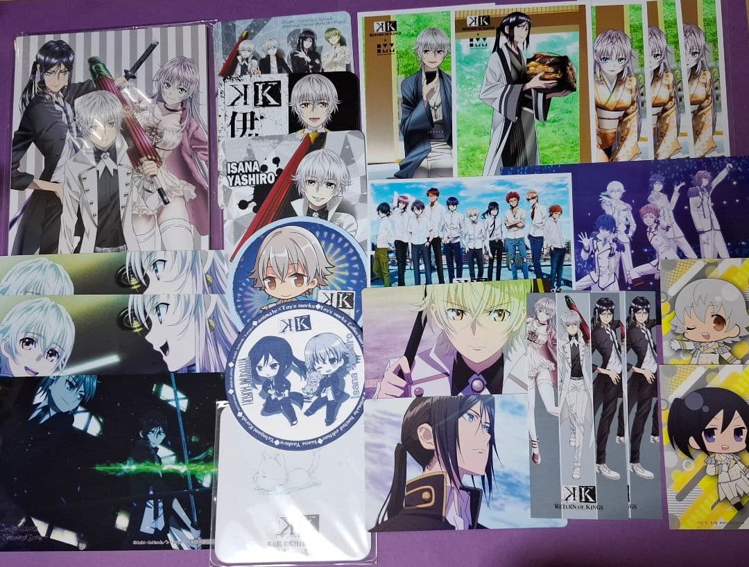 アニメK 150点 まとめ売り 伊佐那社 夜刀神狗朗 ネコ　白銀