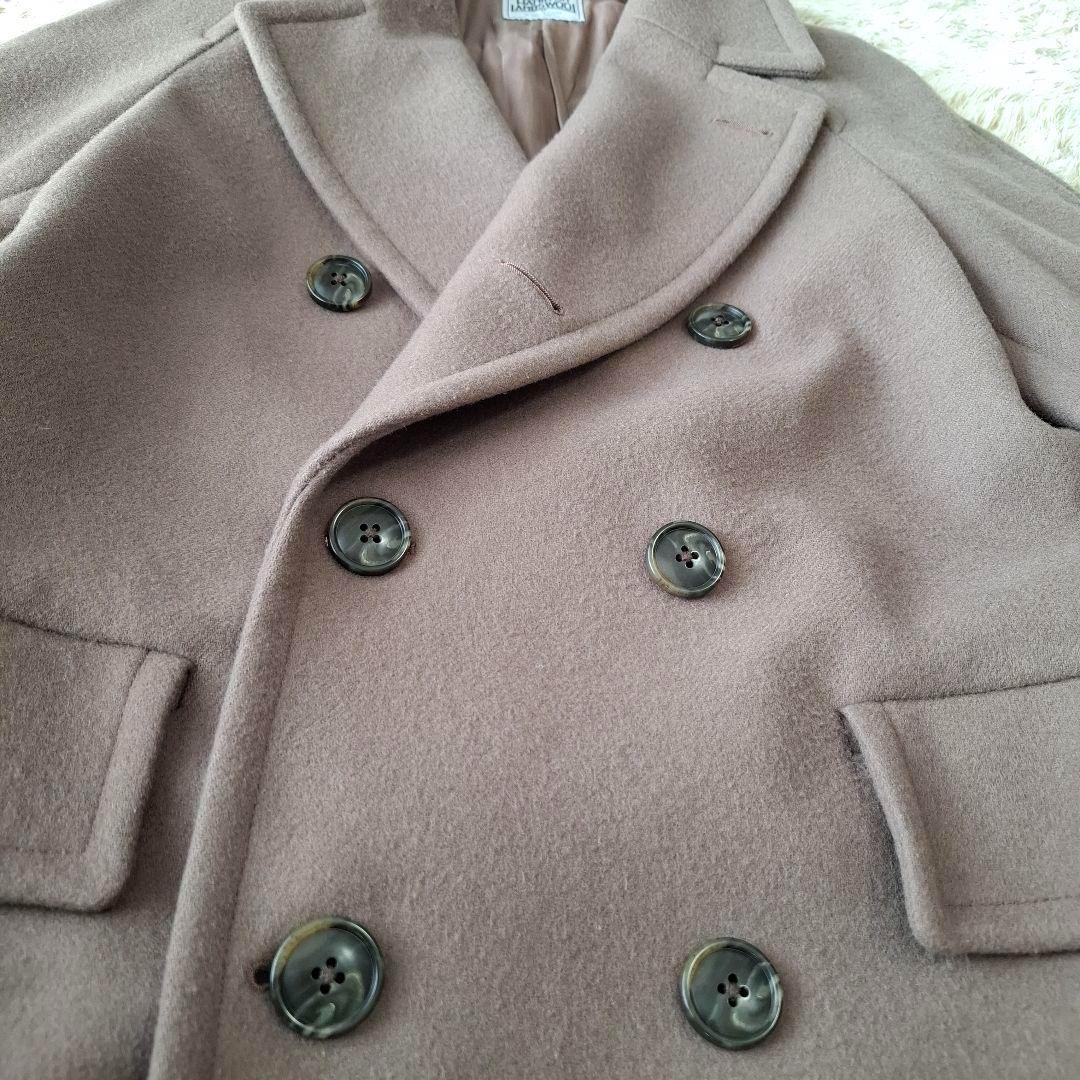 ビューティーアンドユース ハミルトンラムウール チェスターコート ロング M