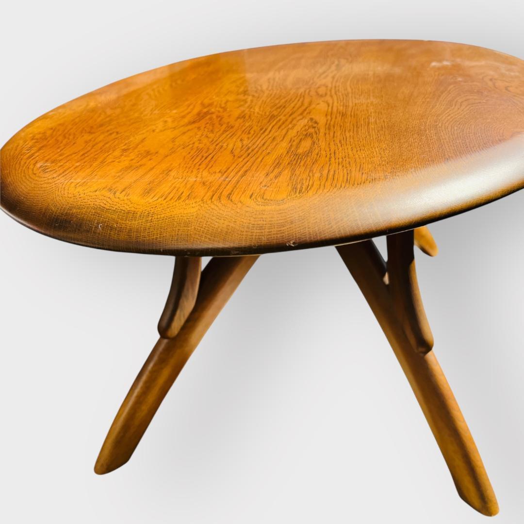 カリモク家具 Chitano（チターノ) 楕円形ローテーブル