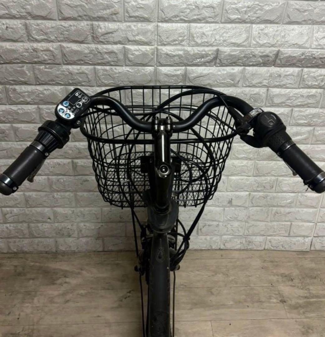 美品✨新品✨サドル✨バッテリー最高レベル✨ブリヂストンビッケ✨子供乗せ電動自転車