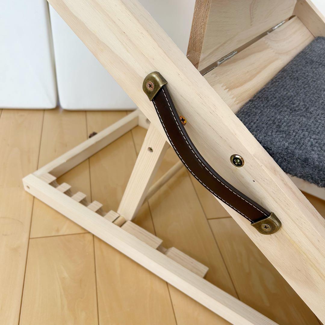 ペットスロープ ステップ ペット用 折り畳み 高さ調節 介護 老犬 階段