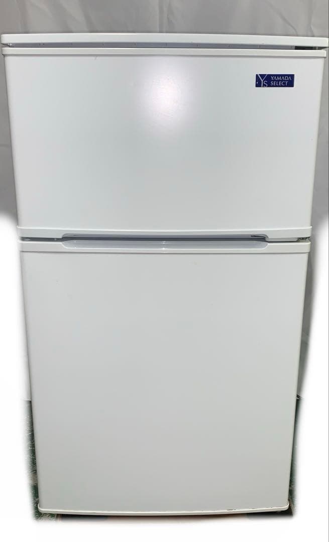 11r63. YAMADA SELECT 90L 冷凍冷蔵庫 YRZ-C09G1