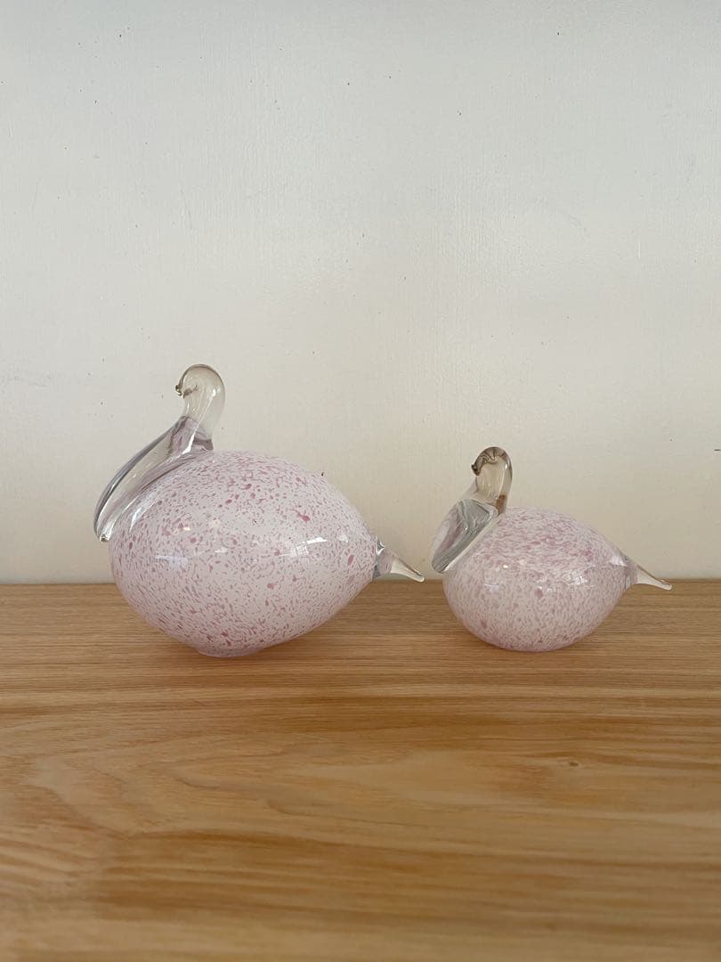 鳥 バード 置物 オブジェ ガラス muurla フィンランド 北欧