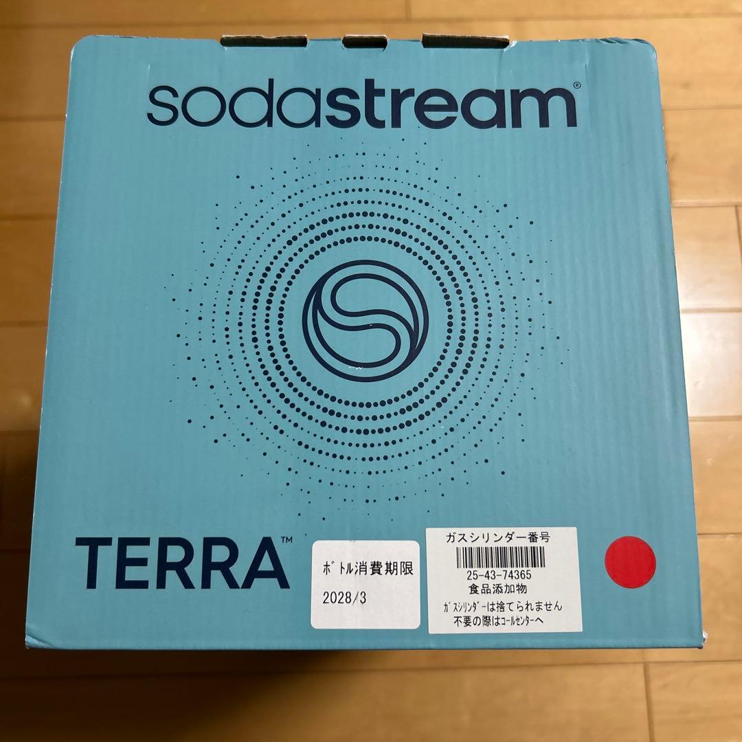 SodaStream TERRA 炭酸水メーカー レッドSSM1102