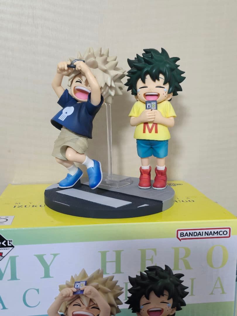 僕のヒーローアカデミア 一番くじ 連なる星霜D賞 いずく・かつき フィギュア