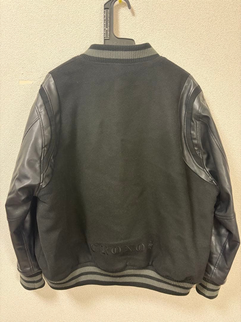 CRONOS クロノス　ブラック レザー スタジャン　ボンバージャケット