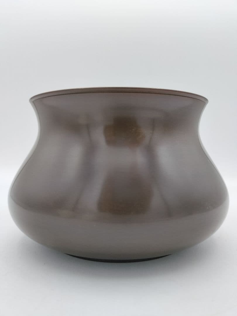 b977 建水 唐銅 えふご 般若勘渓 木箱 茶道具 古物