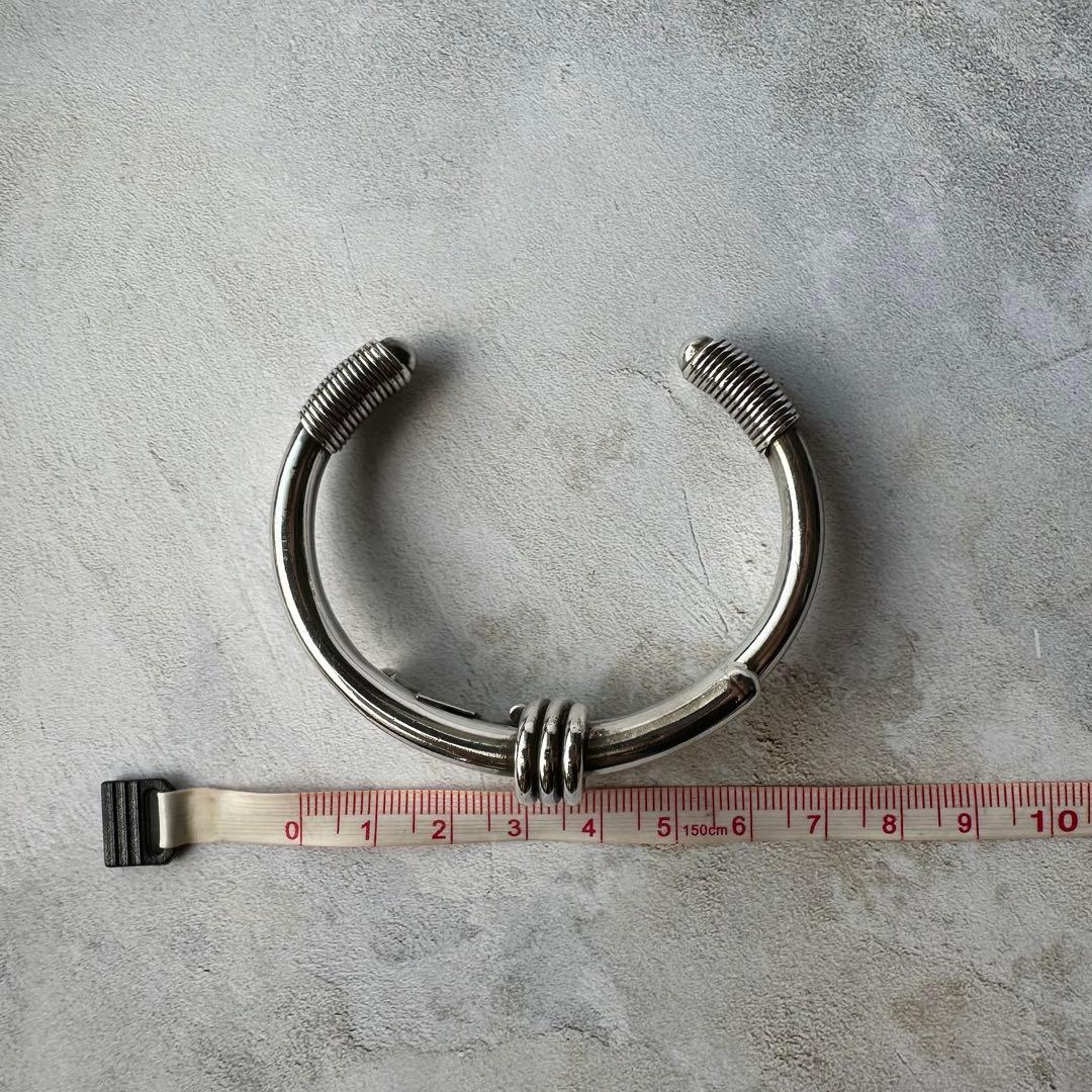 ヴィンテージ ヘビーモダニストブレスレット シルバー925 メキシコ製