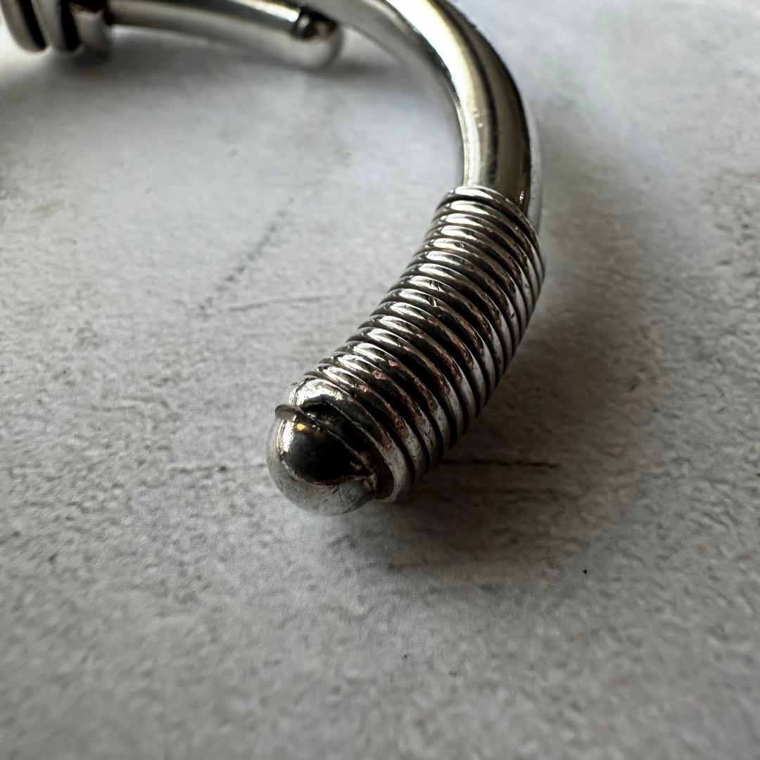 ヴィンテージ ヘビーモダニストブレスレット シルバー925 メキシコ製