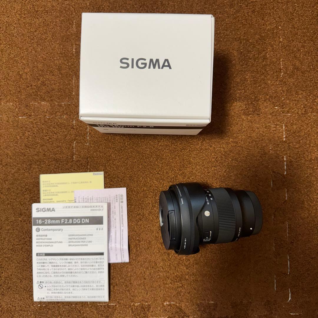 し*ん様 SIGMA 16-28mm F2.8 DG DN レンズ