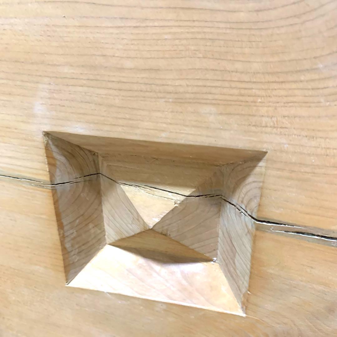 【高級】本榧 脚付碁盤 5寸 ヘソ有り 19路盤