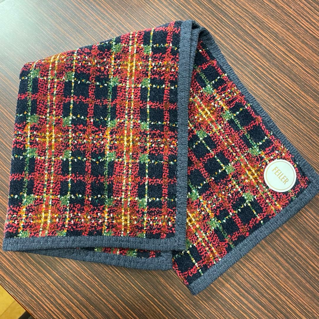 フェイラー　タータンムードゲストタオル