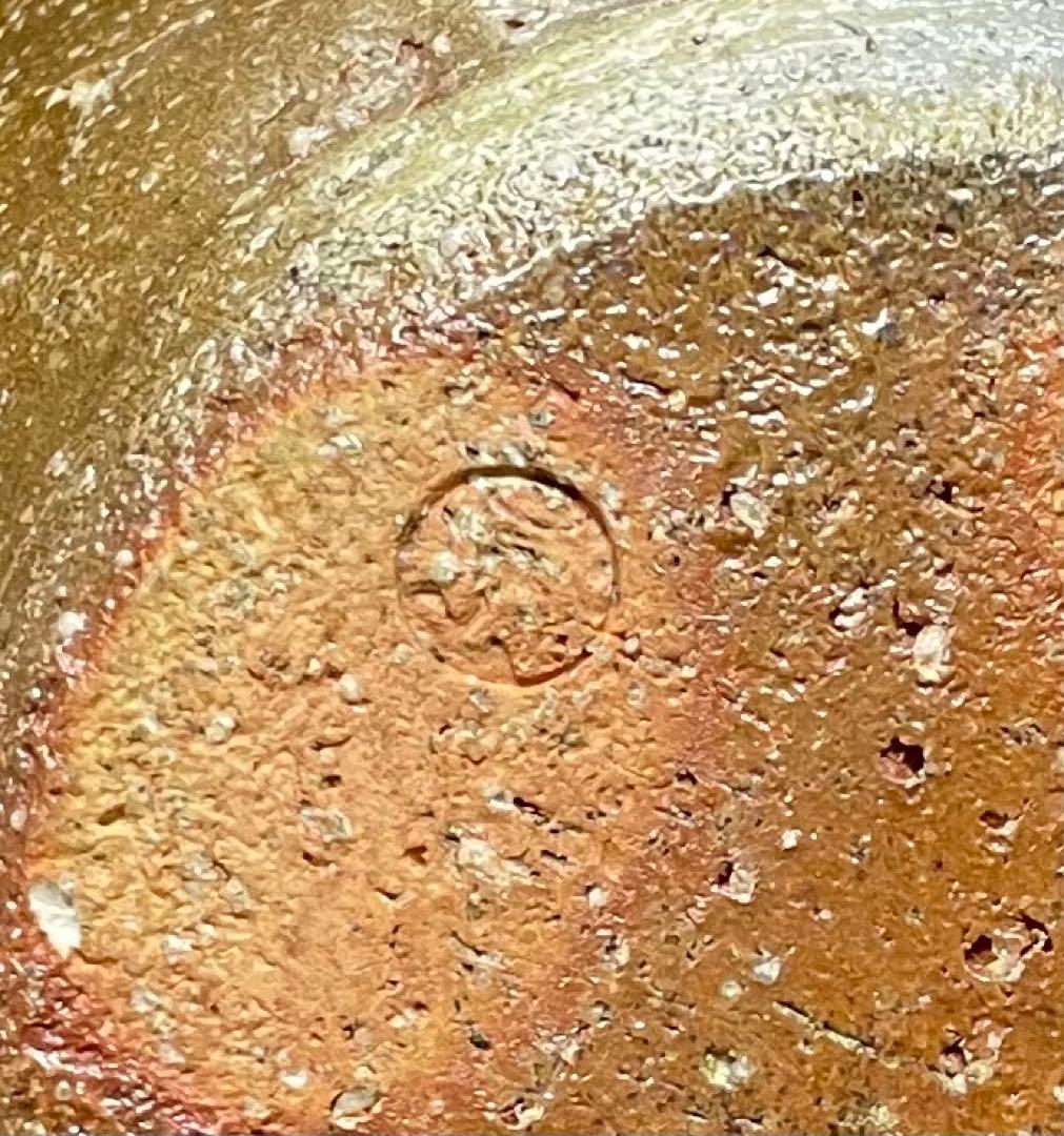 信楽焼　桧垣文壷　在銘　31cm 　　　n698