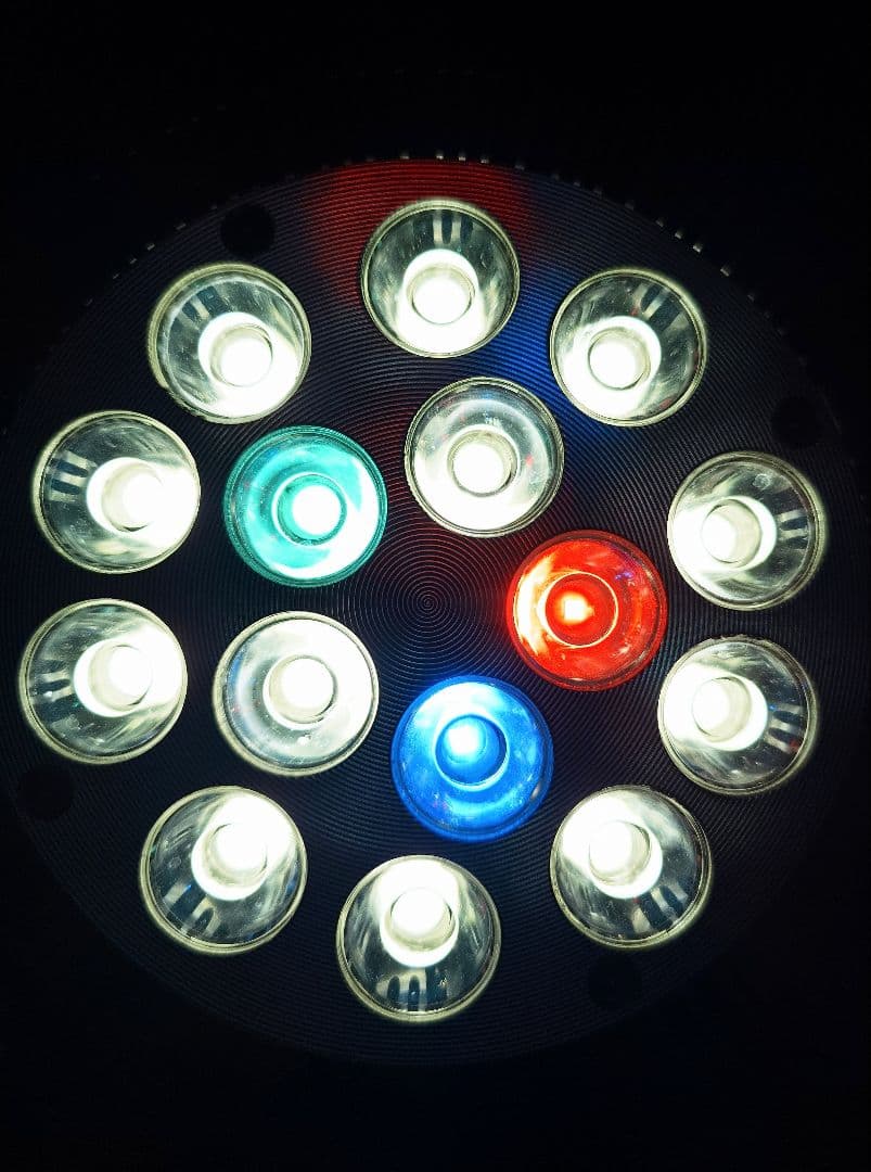 LEDスポットライト1W×15素子 レディオクリップL付き アクアプラネット