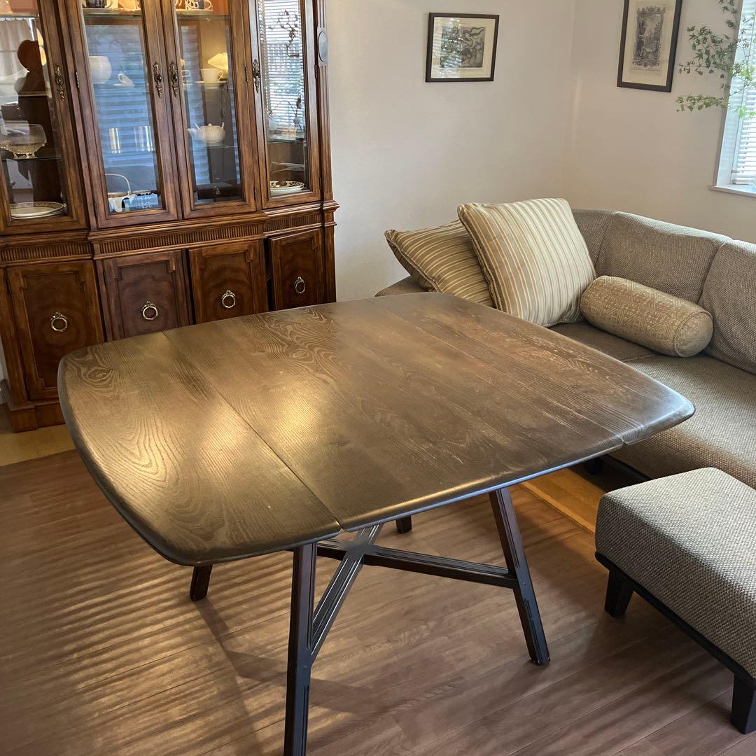 希少！値下げ！アーコール 社　ドロップリーフテーブル