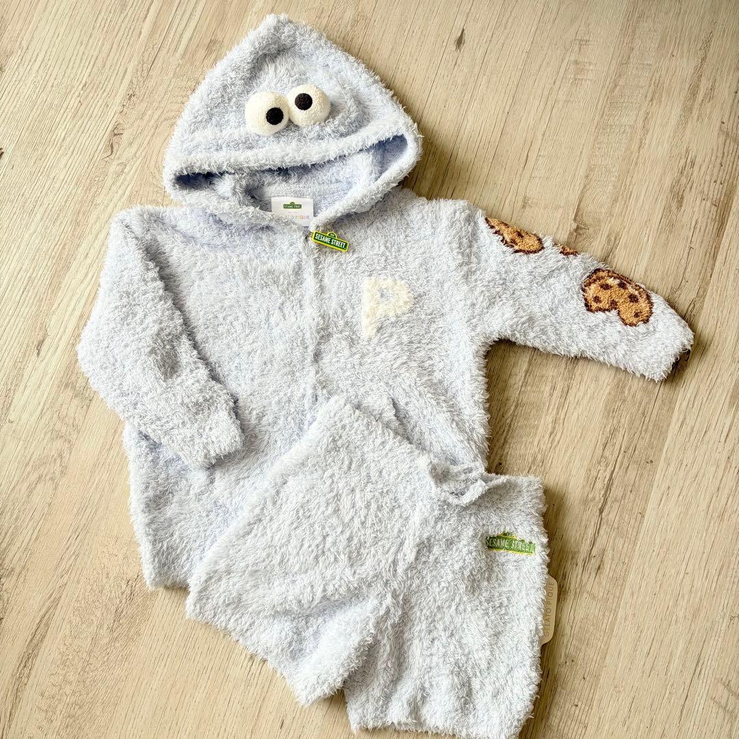 【新品】ジェラピケ♡クッキーモンスター♡上下セット♡