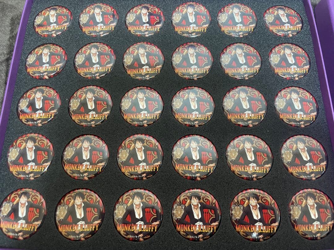 ONEPIECE ルフィ 輩 缶バッジ コンプリートコレクション 第19弾