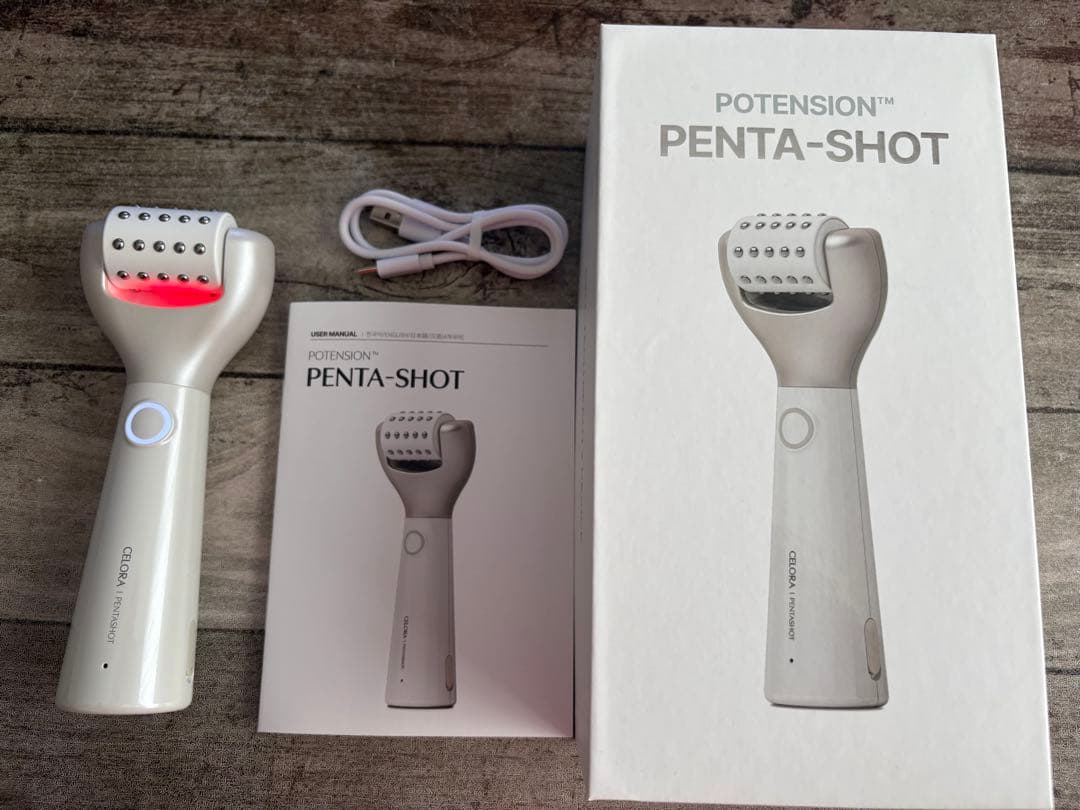 セロラバイ ペンタショット POTENSION PENTA-SHOT 美顔器