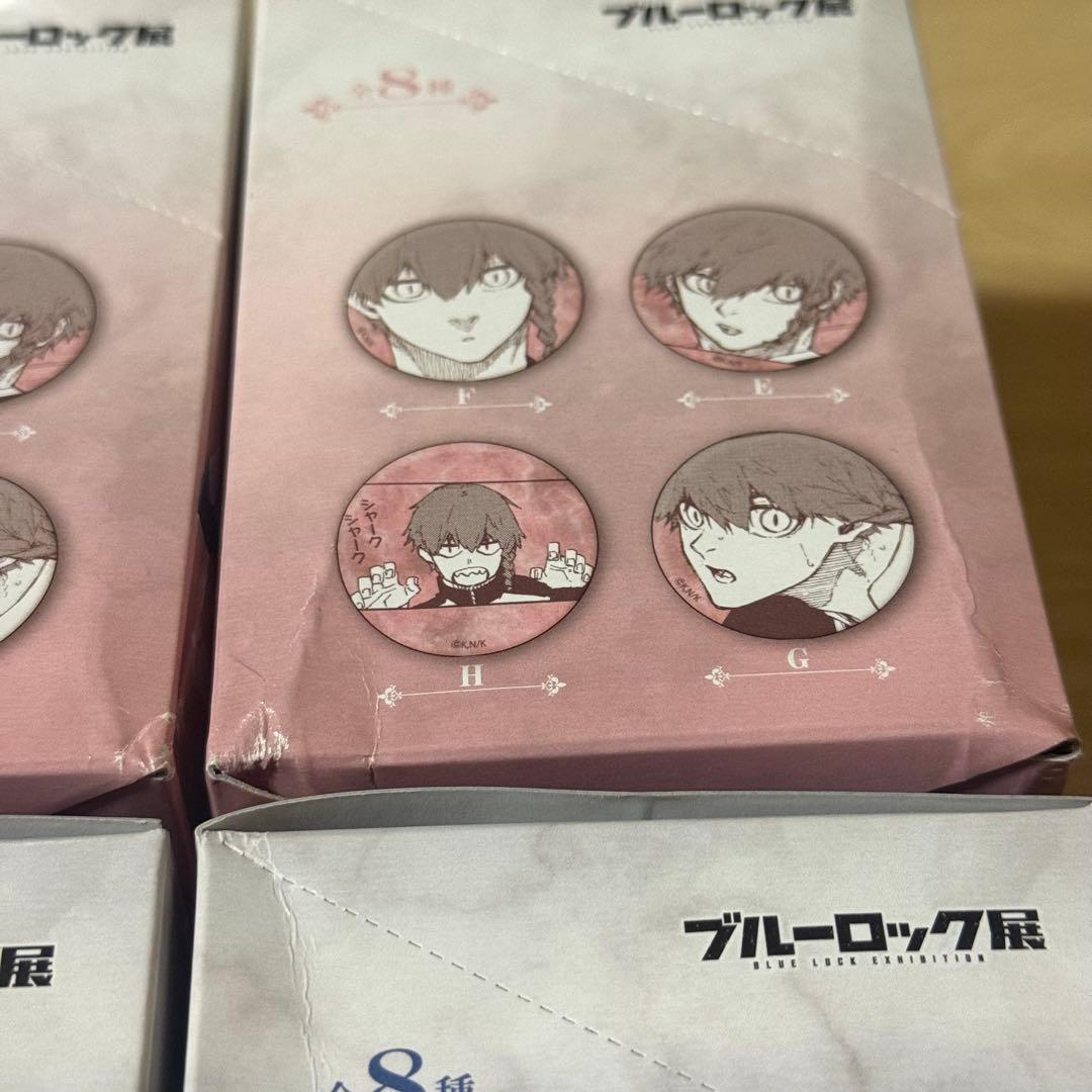 ブルーロック展　缶バッジ　ミヒャエル・カイザー　黒名　蘭世