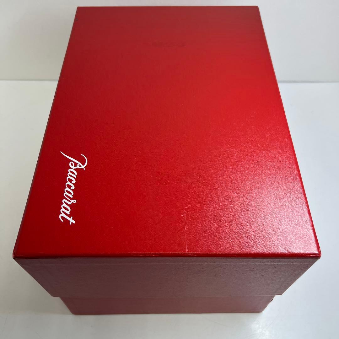 バカラ　アーキテクチャー花瓶　共箱　高さ23.8㎝　東Y7-1209☆1Fトニヒ