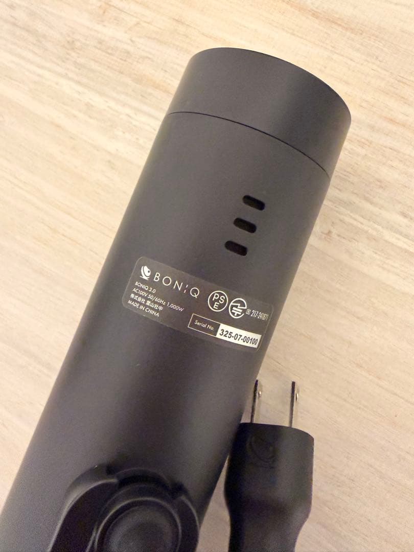 低温調理器 BONIQ 3.0 ボニーク ブラック