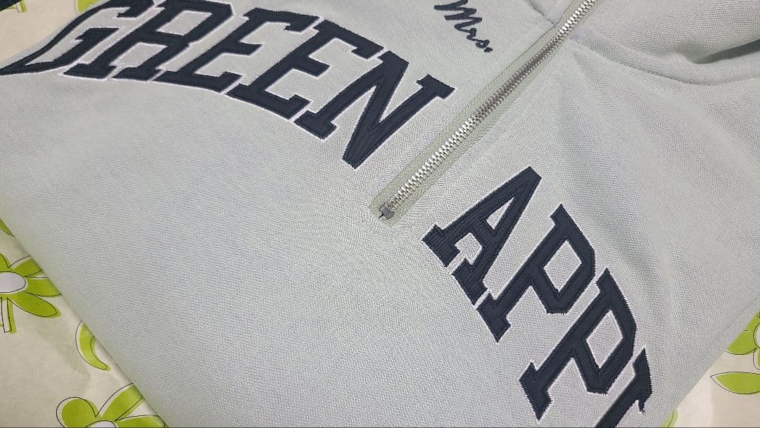 Mrs. GREEN APPLE スプリンググッズ ハーフジップ スウェットXL