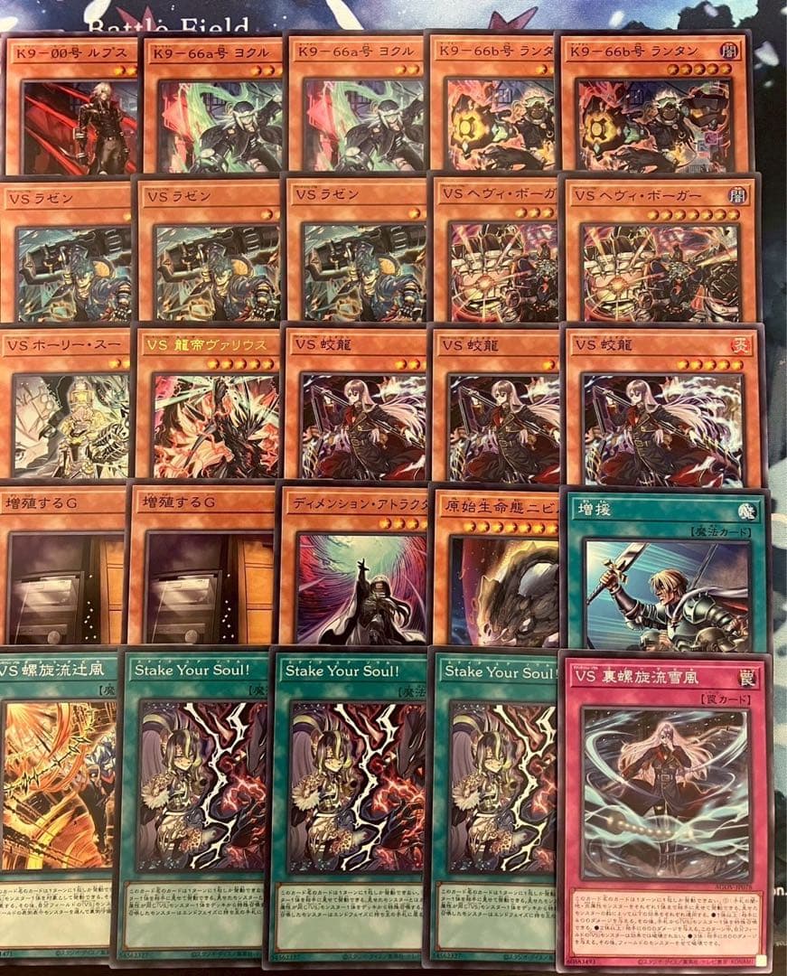 フォロワー様5%オフ　大会構築　K9VSデッキ　①