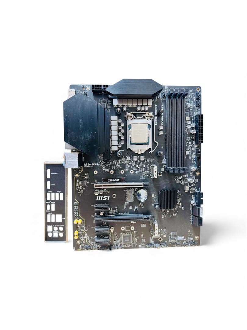 i7-11700 & MSI Z590-S01 マザーボードセット 動作確認済み