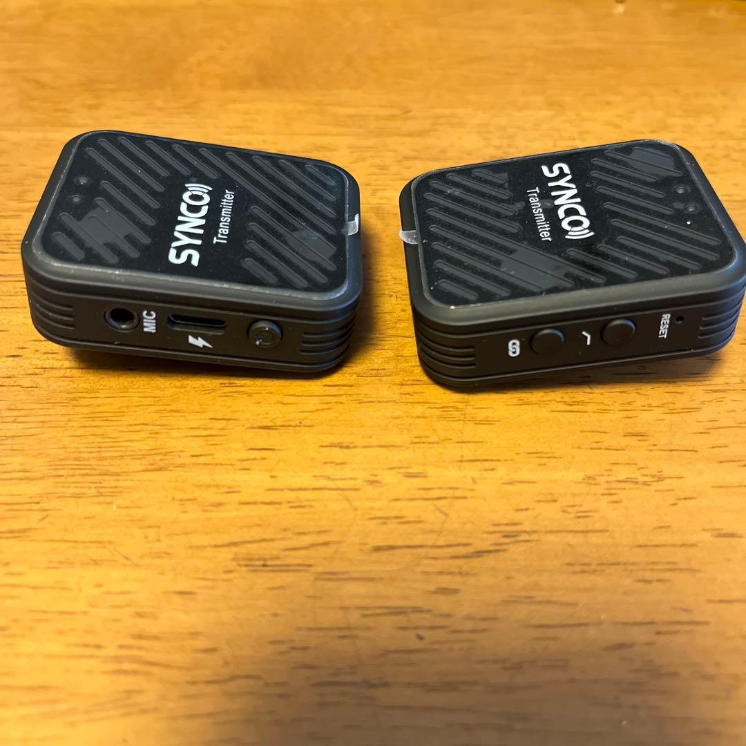 SYNCIO マイクセット 2トランスミッター付き