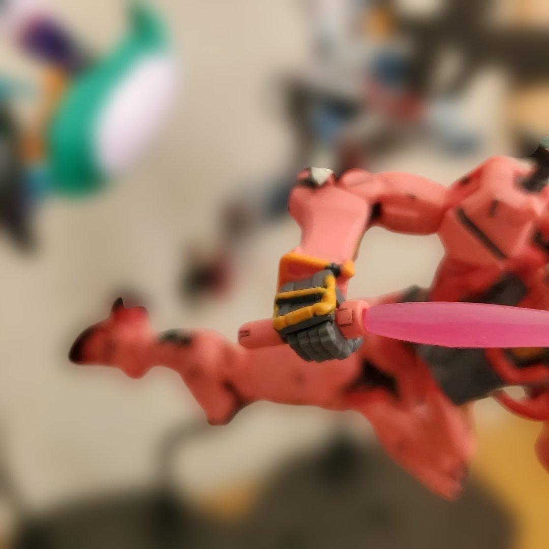 HG ガンプラ ジークアクス　ジフレド　赤いガンダム セット　プレミアムマット