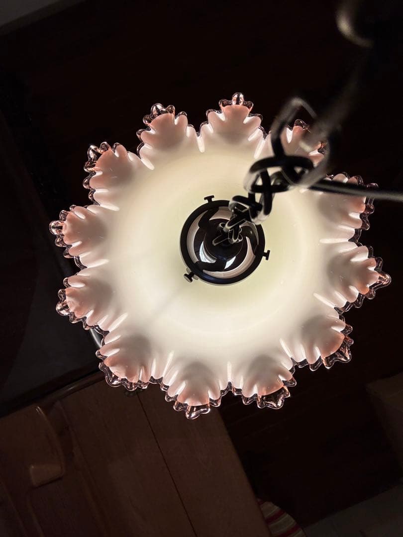 ぴすか フランス製 アンティークランプシェード