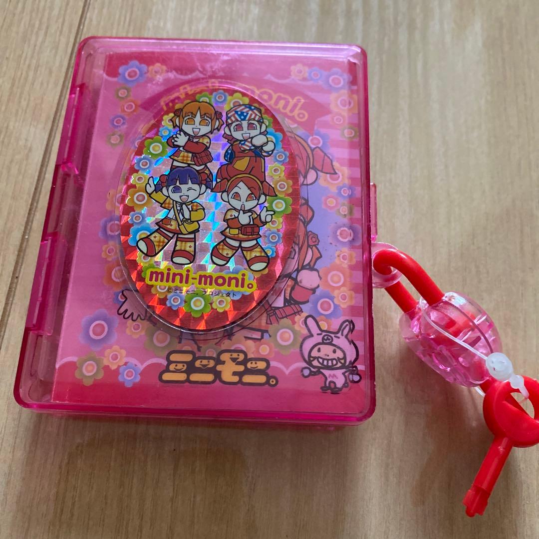 ミニモニ　ノート　ケース　平成レトロ