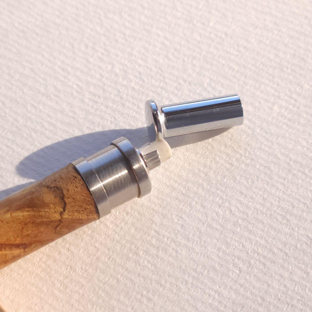 工房楔 花梨紅白こぶ杢 コルタ楔 シャーペン