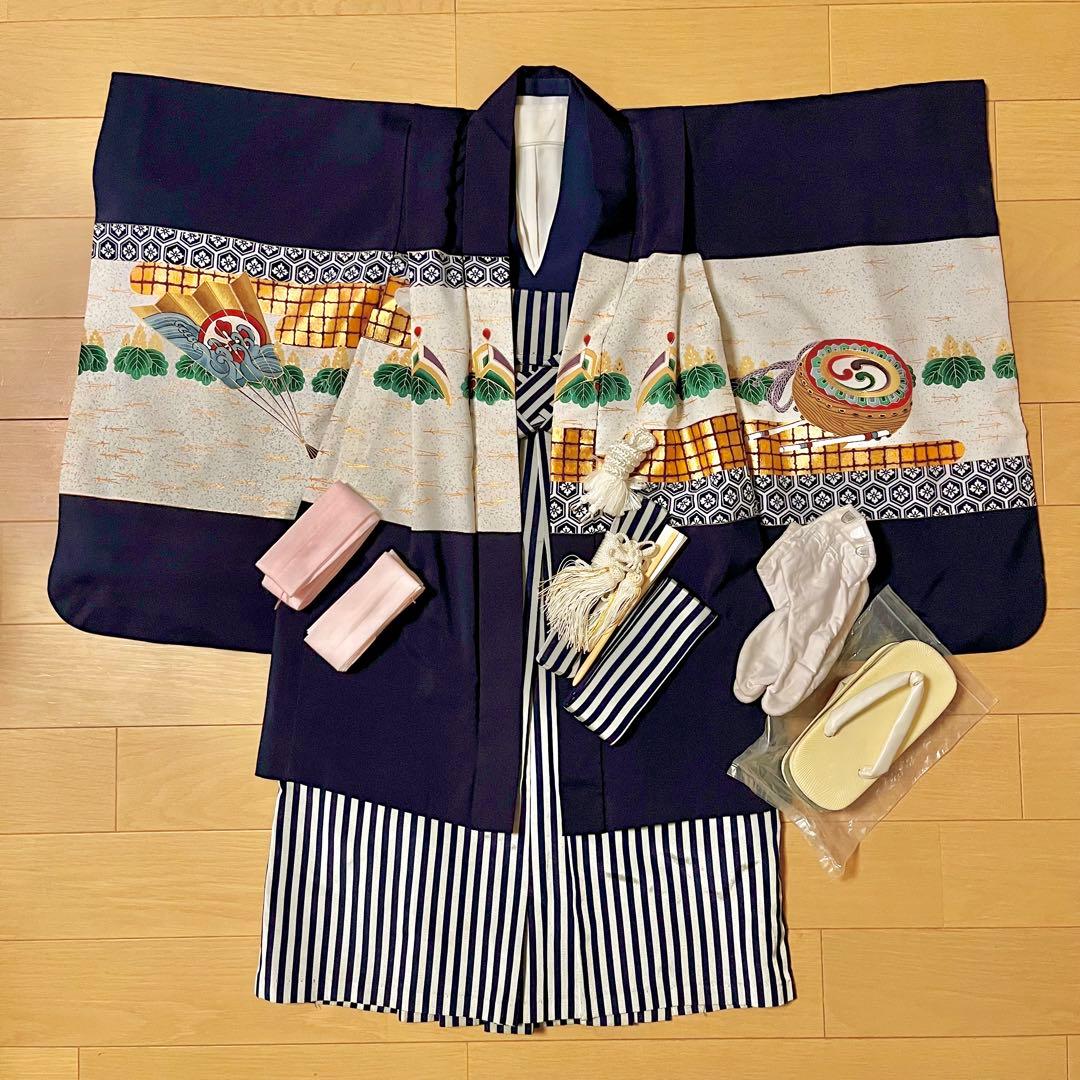 【専用ページ】七五三 5歳 男の子 羽織袴 セット 小物