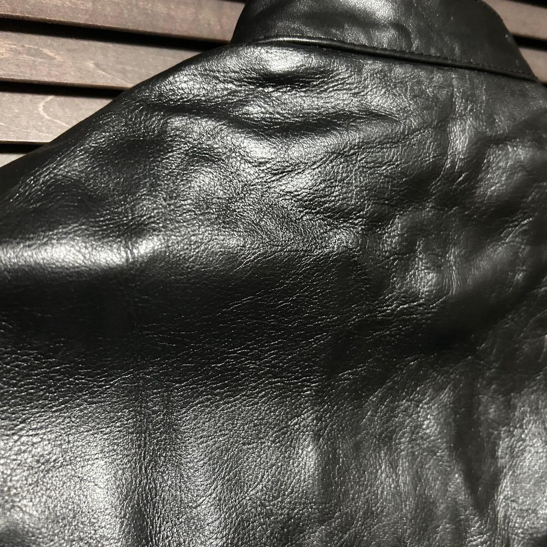 【デッドストック】BUCO ブコ　革ジャン　シングルライダース　ヴィンテージ40