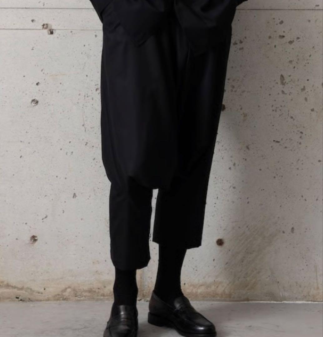 MB LIMITED ハイエンド　尾州ウール サルエルパンツ