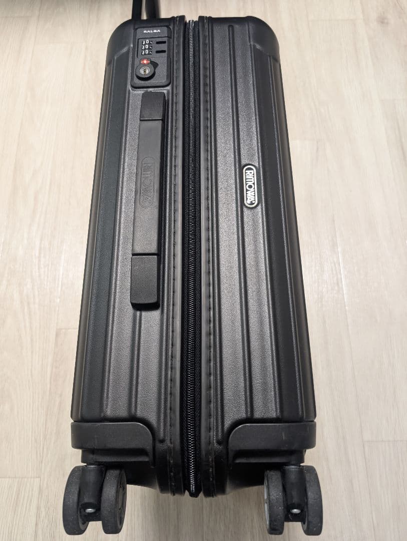RIMOWA サルサ 4輪 マットブラック 機内持込サイズ TSAロック