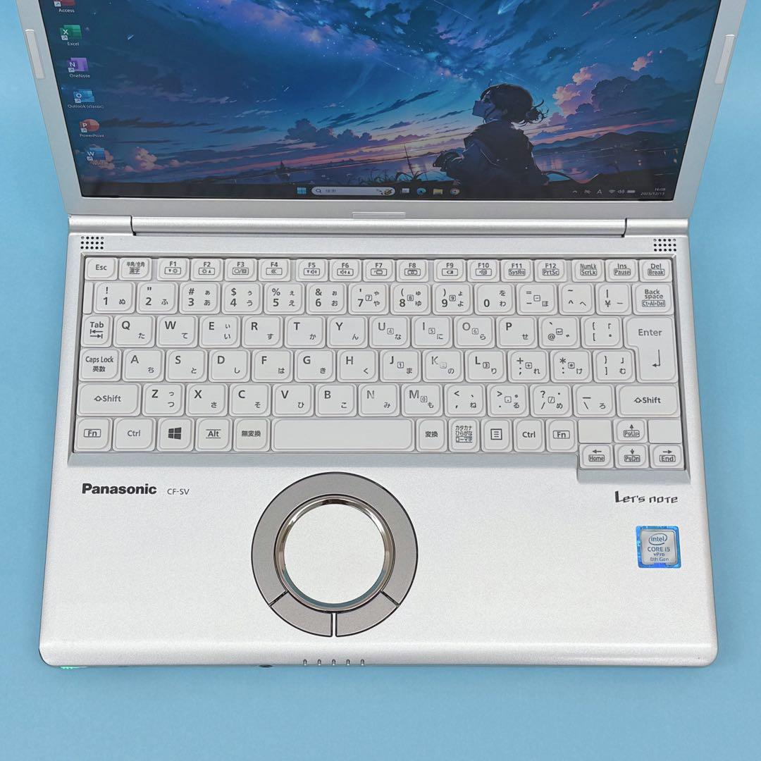 959レッツノートCF-SV8 i5 第8世代 8GB 256GB office