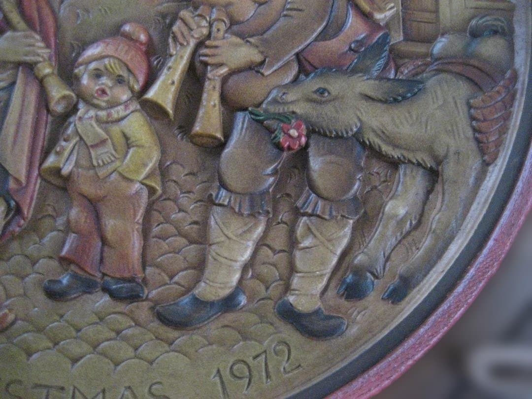 イマダケ! ANRI アンリ 1972 製 クリスマス飾り壁掛けシリアル5044