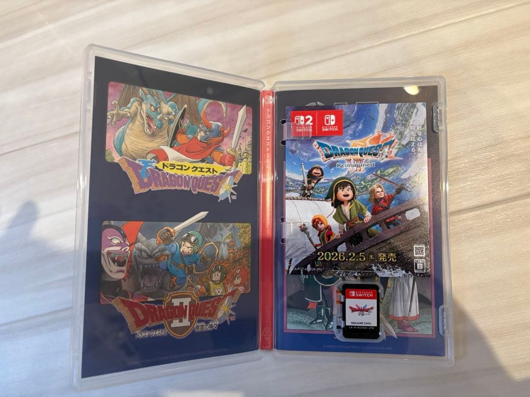 【動作確認済】Switch ドラクエ ドラゴンクエスト1&2 3 そして伝説へ