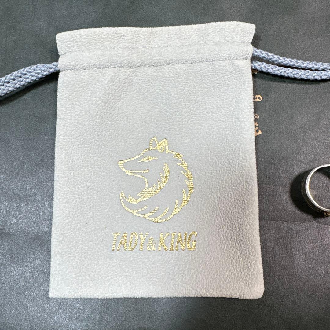 廃盤品TADY&KING アラベスク平打ちリングGPローズ 唐草17号