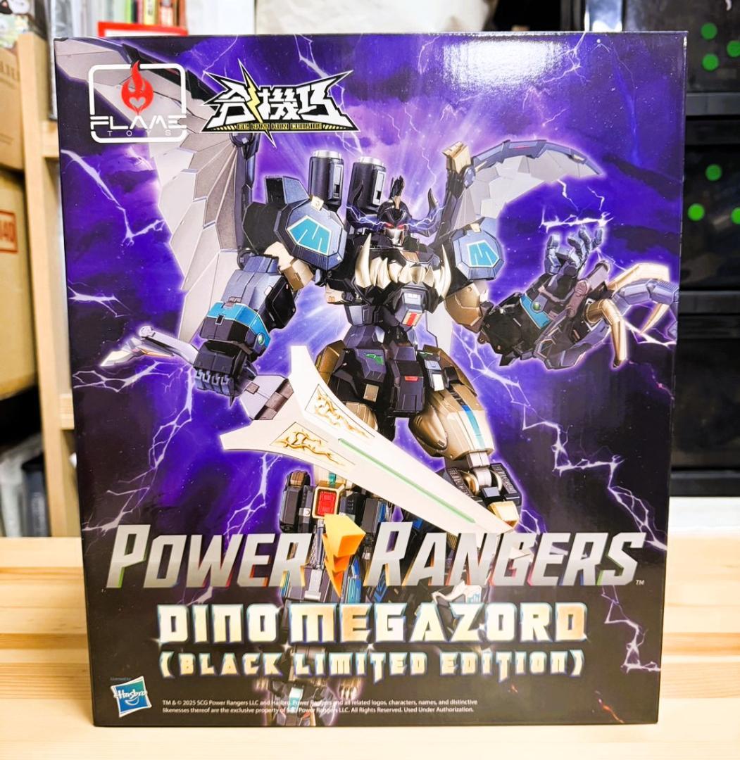 FLAME TOYS 大獣神 ブラック DINO MEGAZORD 限定版