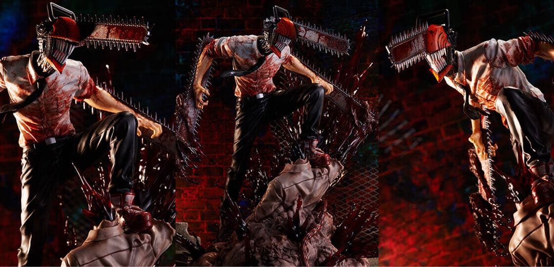 【新品未開封】チェンソーマン 1/7スケールフィギュア ※ポチタミニフィギュア付
