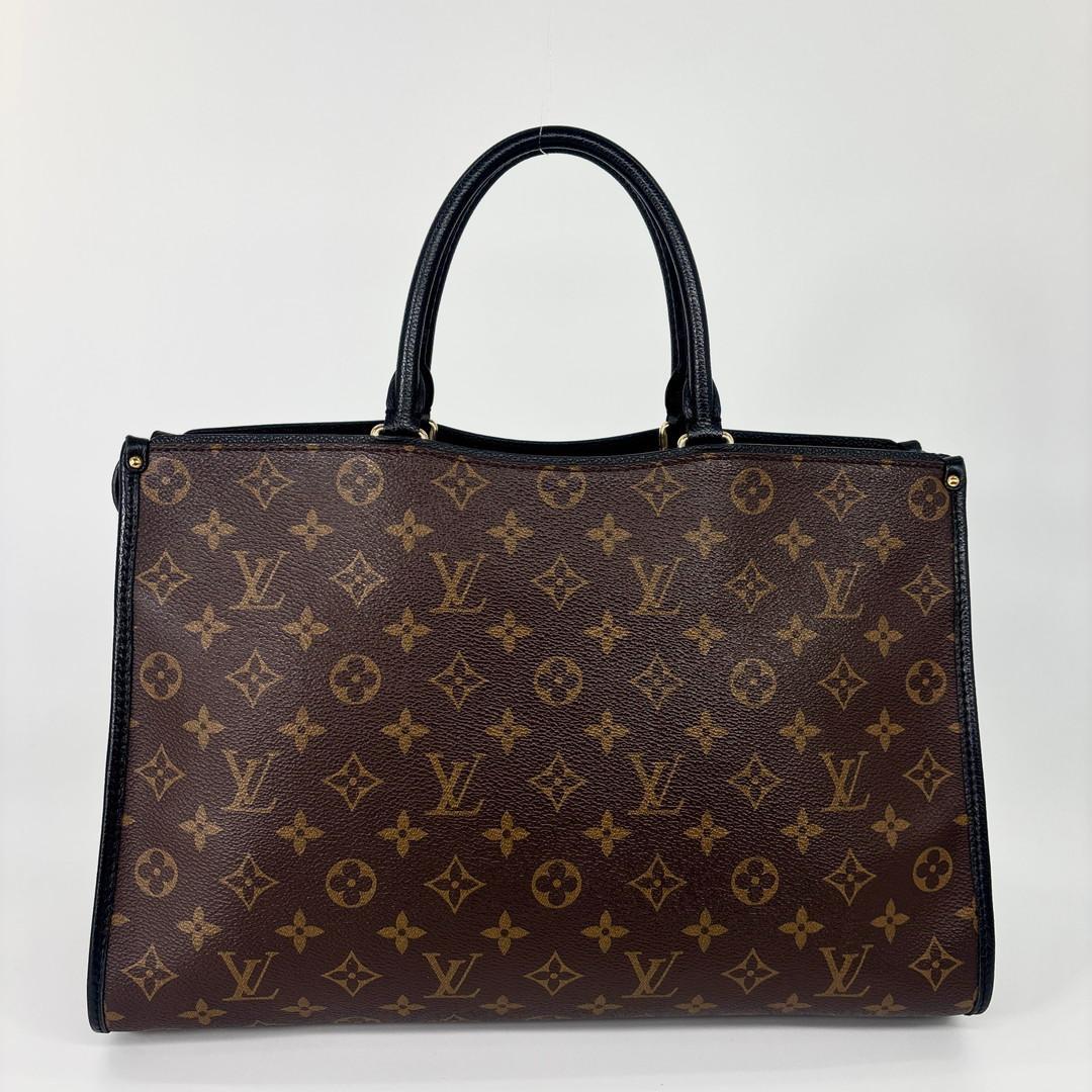 新品同様 ルイヴィトン ポパンクールMM モノグラム マカサー ハンドバッグ