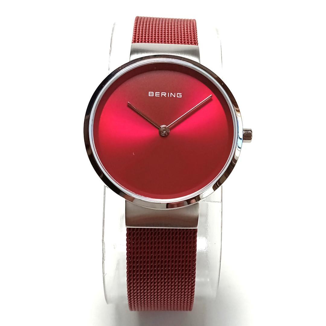 berw22 　おざ　 14531-303 シルバー×レッド