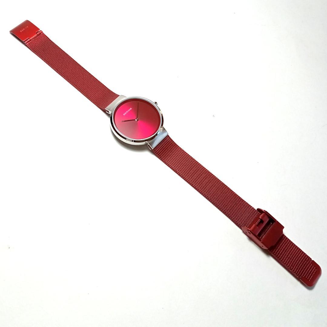 berw22 　おざ　 14531-303 シルバー×レッド