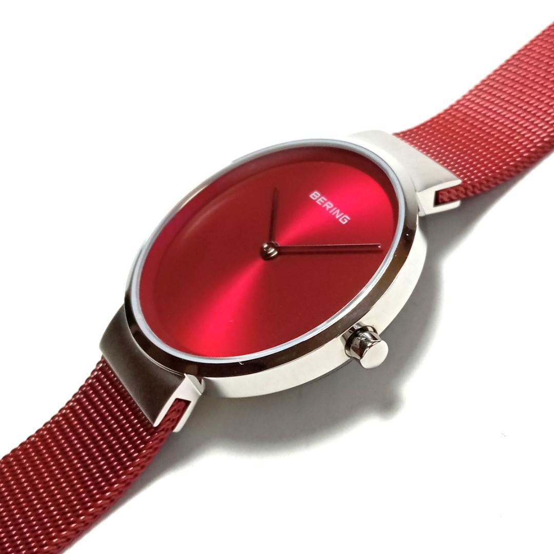 berw22 　おざ　 14531-303 シルバー×レッド