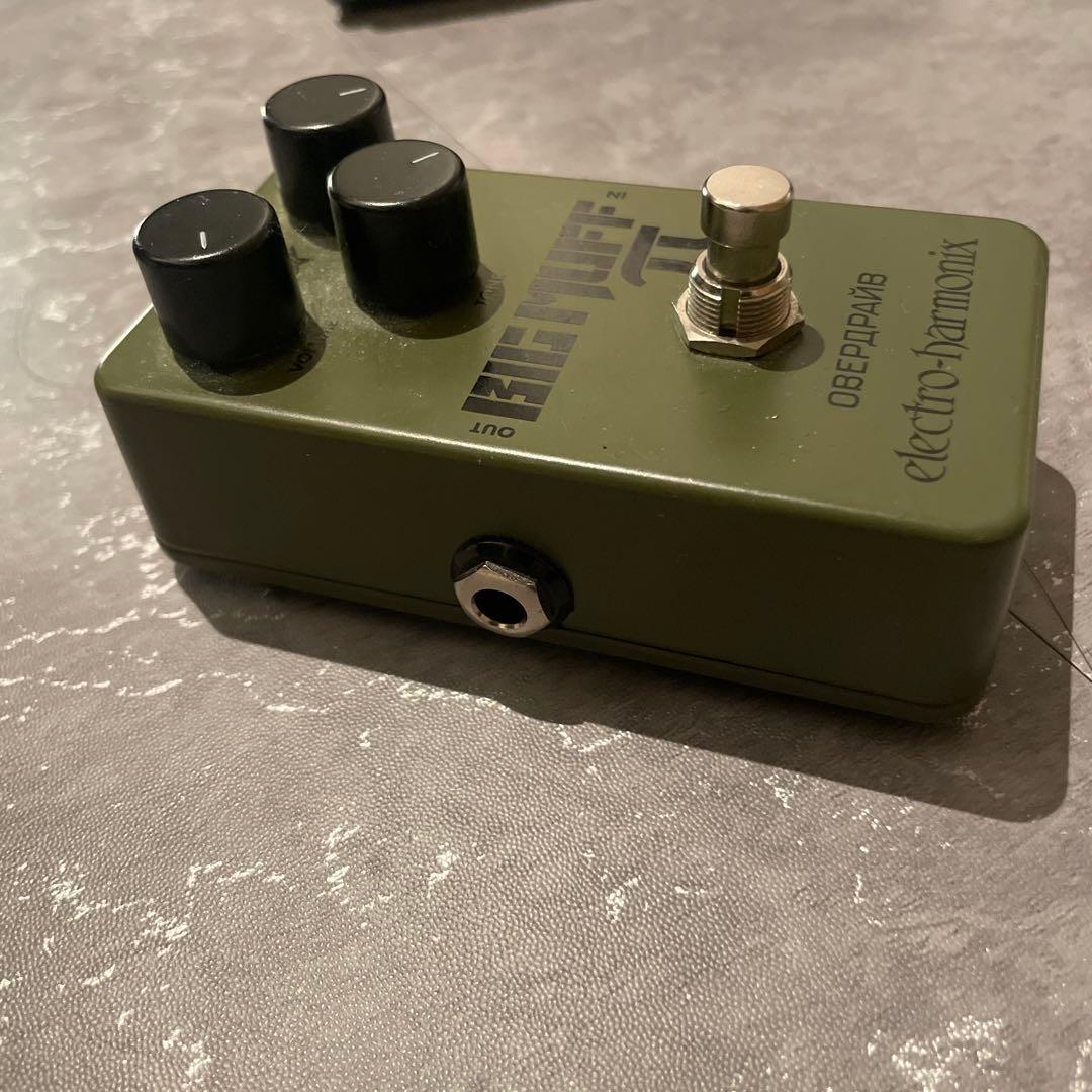 エレクトロハーモニックス ディストーション/ファズ　ビッグマフ　アーミーカラー