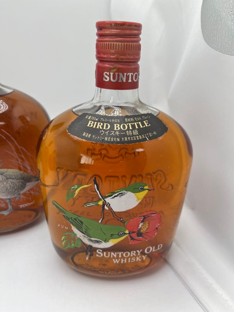 サントリーオールドウイスキー バードボトル 4本セット